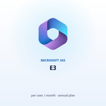 Microsoft 365 E3 (per user / month)